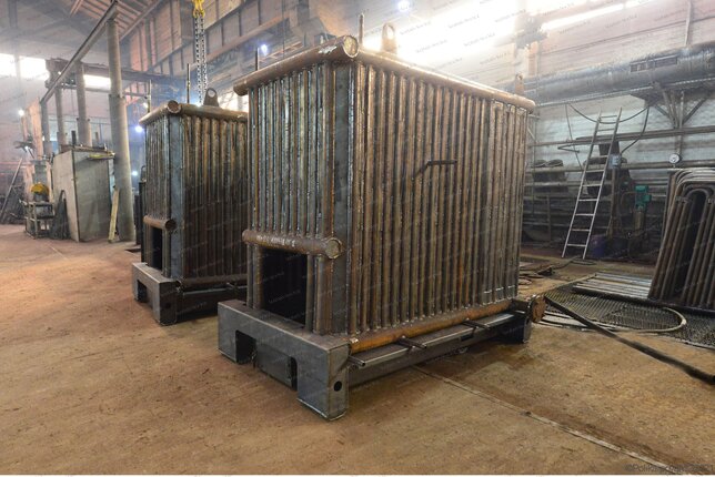 Угольный котел 400 кВт - изготовление