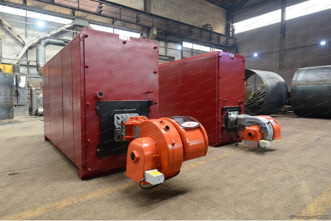 Котлы на мазуте 1.0 МВт водогрейные