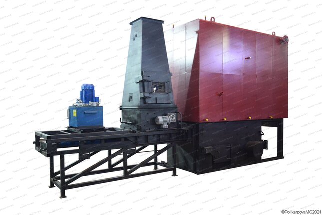 Котел 1100 кВт на опилках автоматический