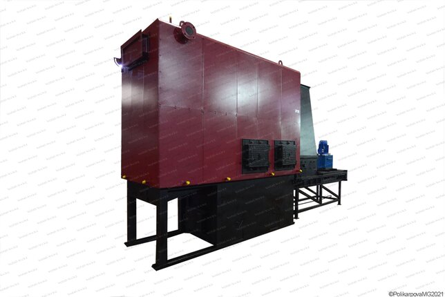 Котел на опилках 600 кВт твердотопливный