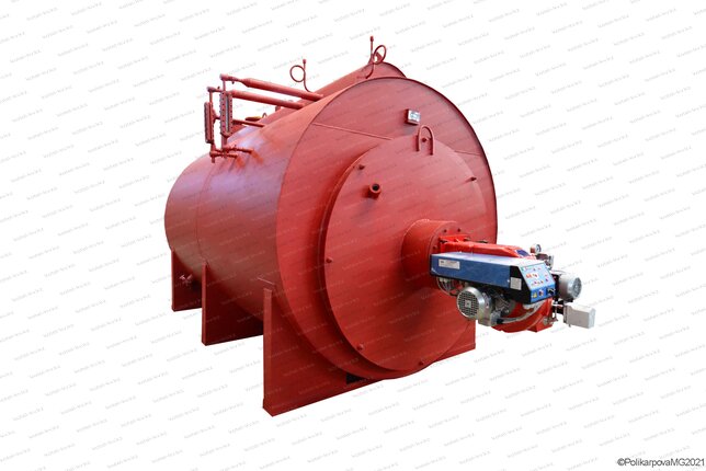 Генератор пара 1200 кг 130 С на газе